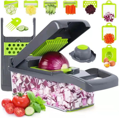 16-in-1 Multifunctional Vegetable Cutter & Slicer | Nicer Dicer
