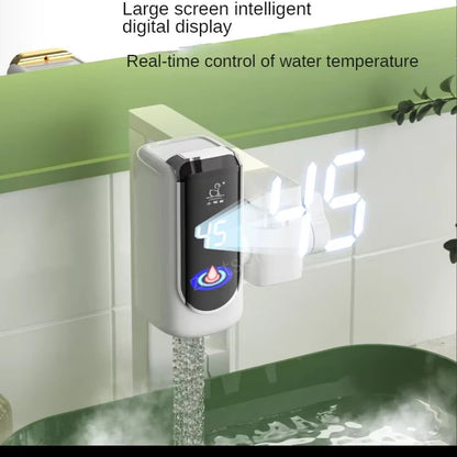 3000W Electric Water Heater Tap Instant Hot Water Faucet Heater Cold Heating Faucet Tankless Instantaneous Water Heater